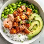 Honey Sriracha Salmon Bowls Recipe