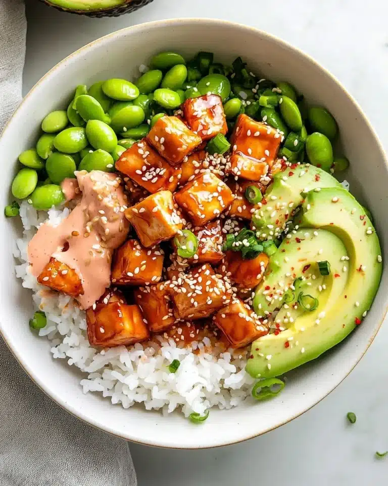 Honey Sriracha Salmon Bowls Recipe