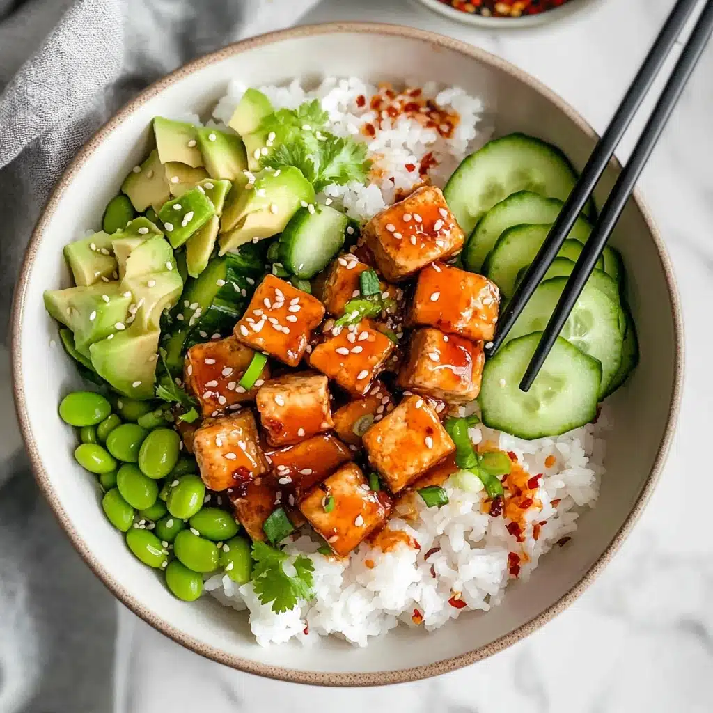 Honey Sriracha Salmon Bowls Recipe - Recipe Image