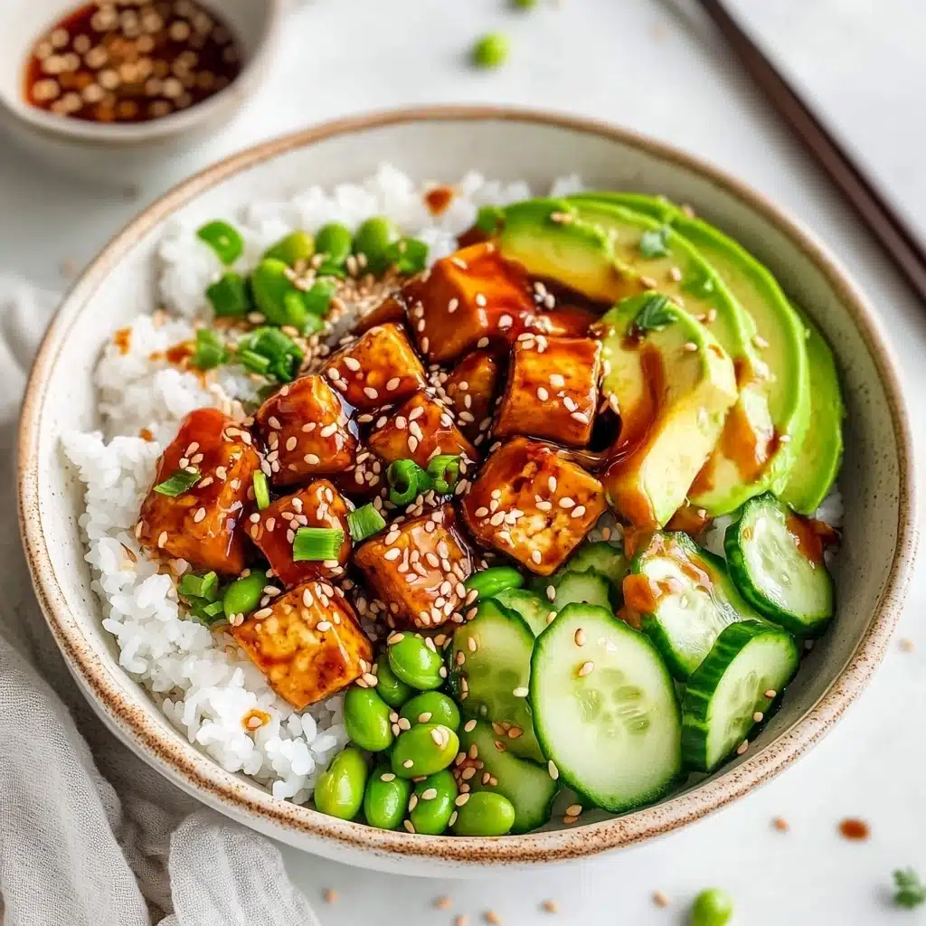 Honey Sriracha Salmon Bowls Recipe - Recipe Image