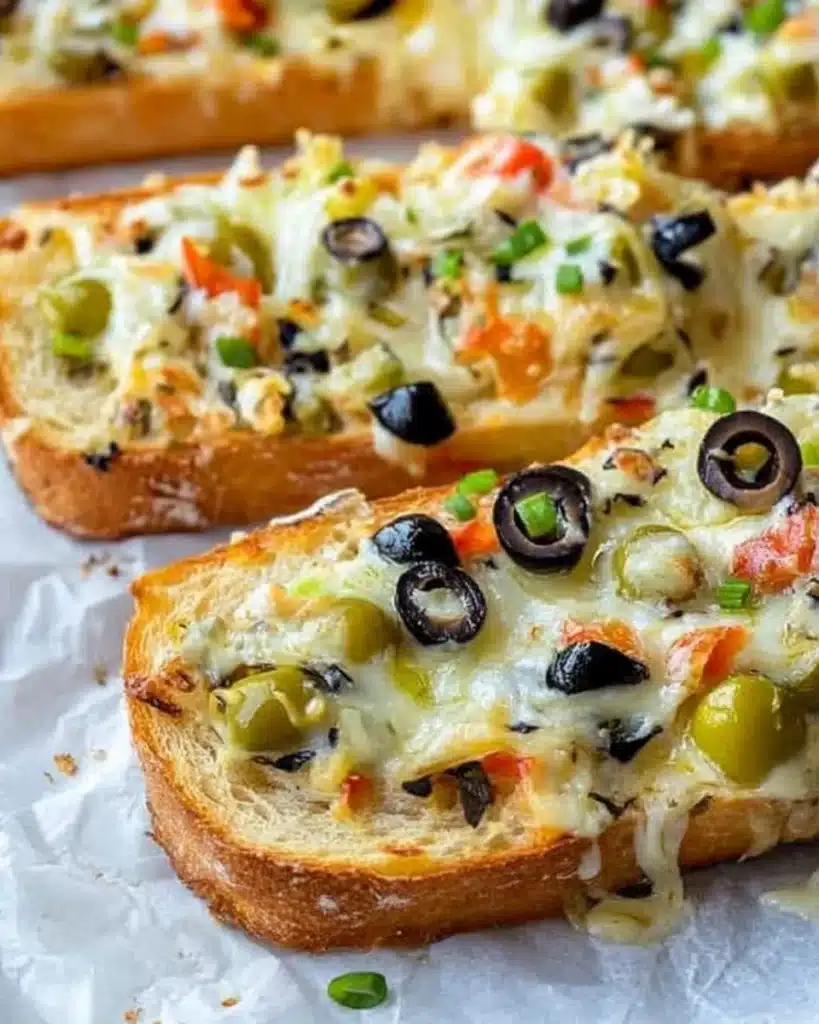 Olive Cheese Bread Recipe
