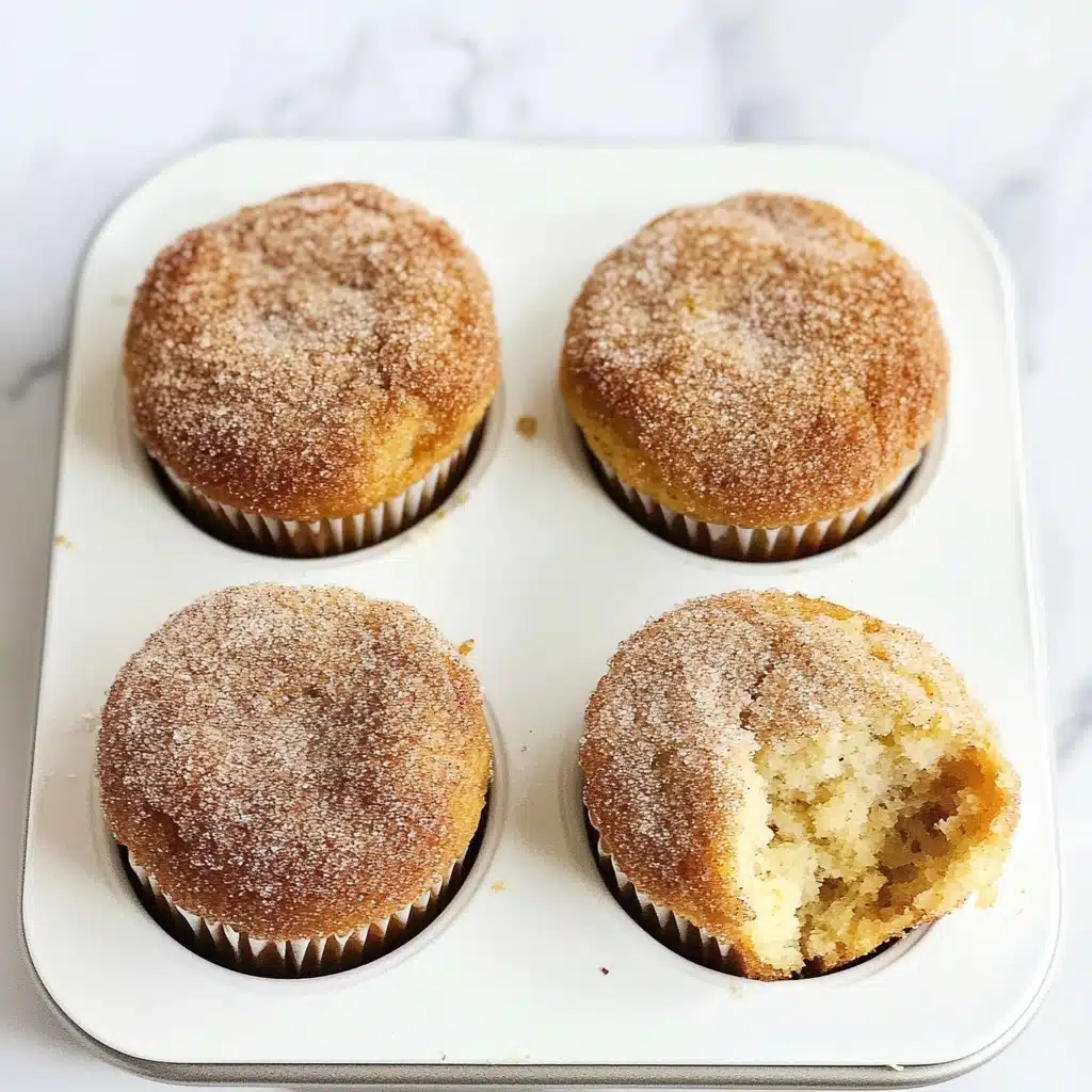 Cinnamon Sugar Donut Muffins Recipe - Recipe Image