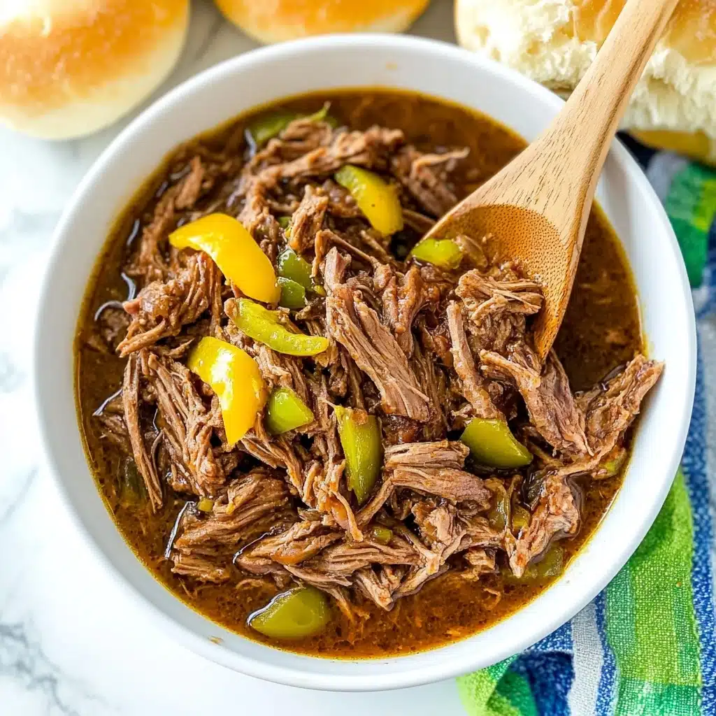 Crock Pot Italian Beef Recipe - Recipe Image