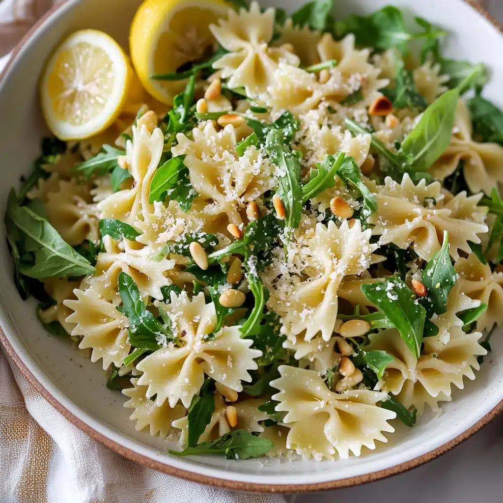 Lemon Basil Parmesan Pasta Salad Recipe - Recipe Image