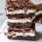 Brownie Marshmallow Crunch Bars Recipe