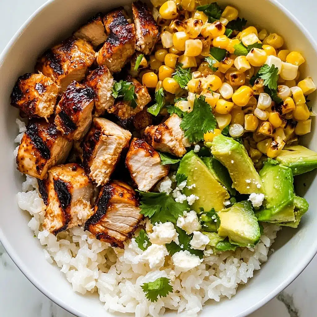 Honey Chipotle Chicken Rice Bowls Recipe - Recipe Image