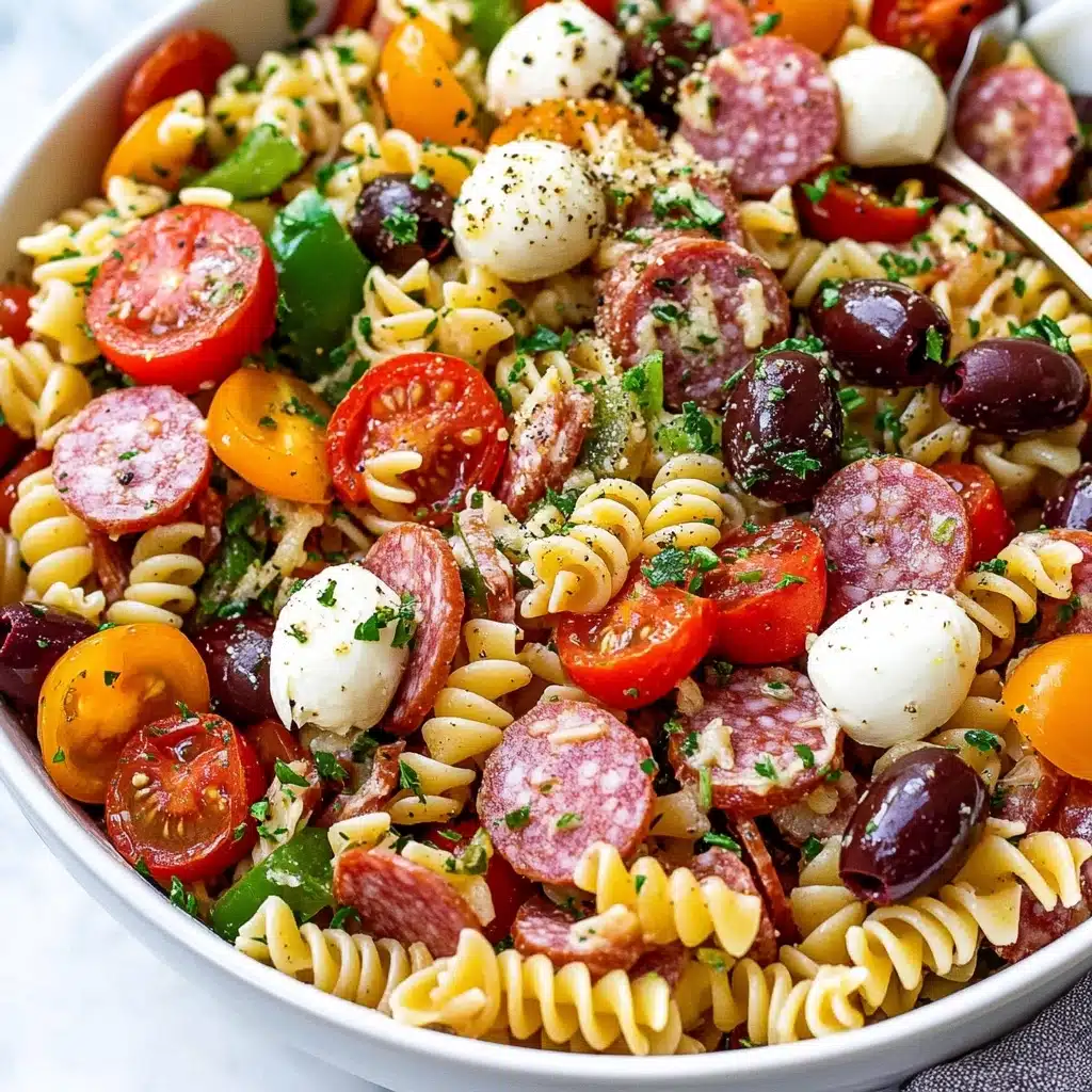Zesty Italian Pasta Salad Recipe - Recipe Image
