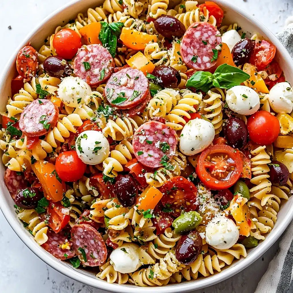 Zesty Italian Pasta Salad Recipe - Recipe Image