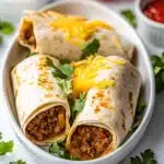 Cheesy Beef Flautas Recipe
