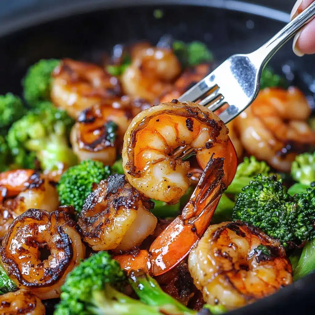 Honey Garlic Butter Shrimp and Broccoli Recipe - Recipe Image