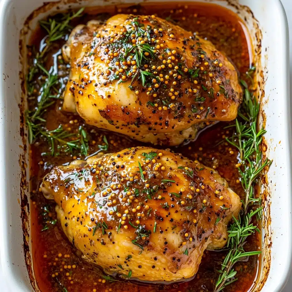 Easy Baked Honey Dijon Chicken Recipe - Recipe Image