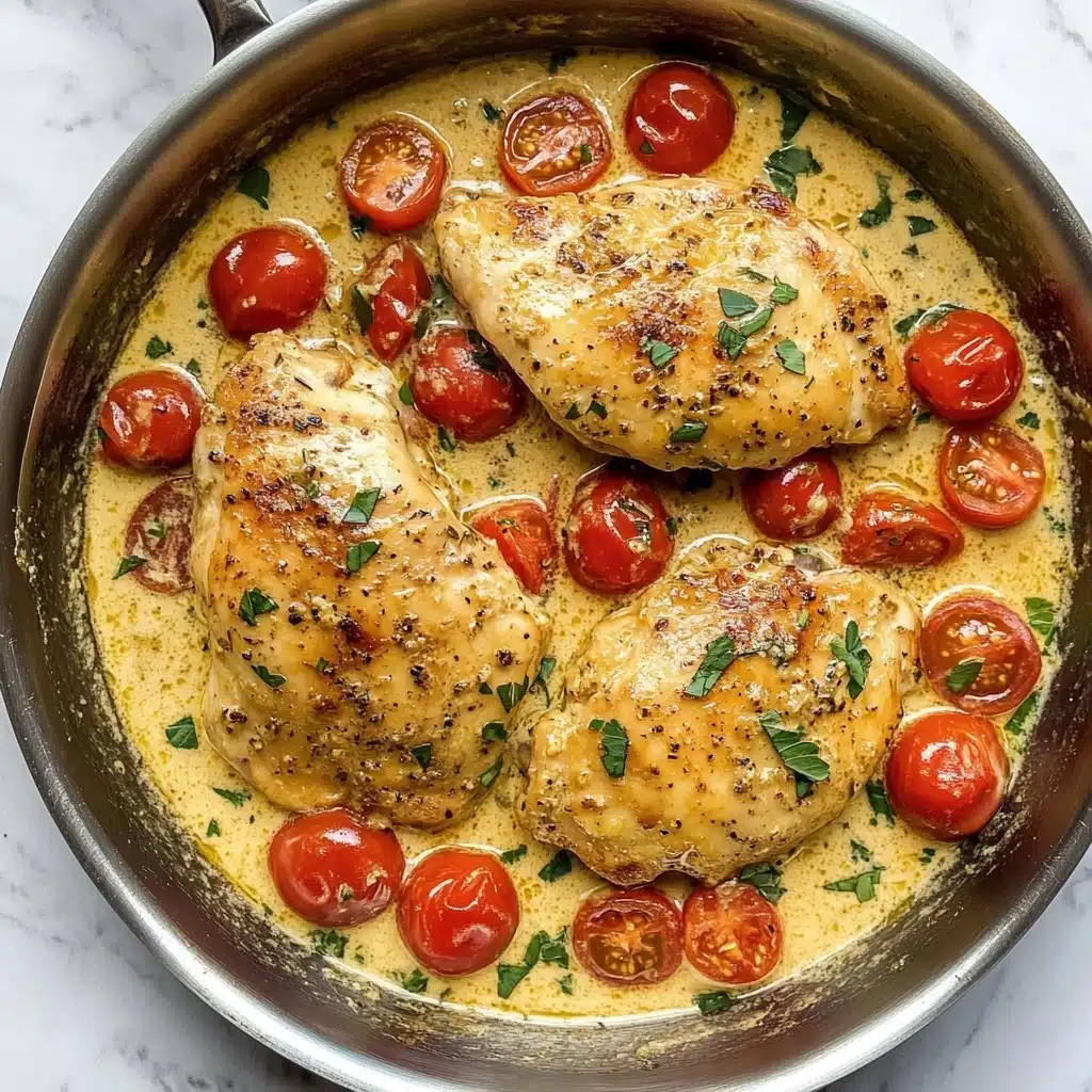 Creamy Pesto Chicken Recipe - Recipe Image