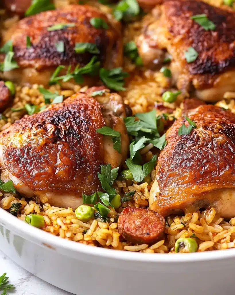 One Pot Chicken and Dirty Rice Recipe
