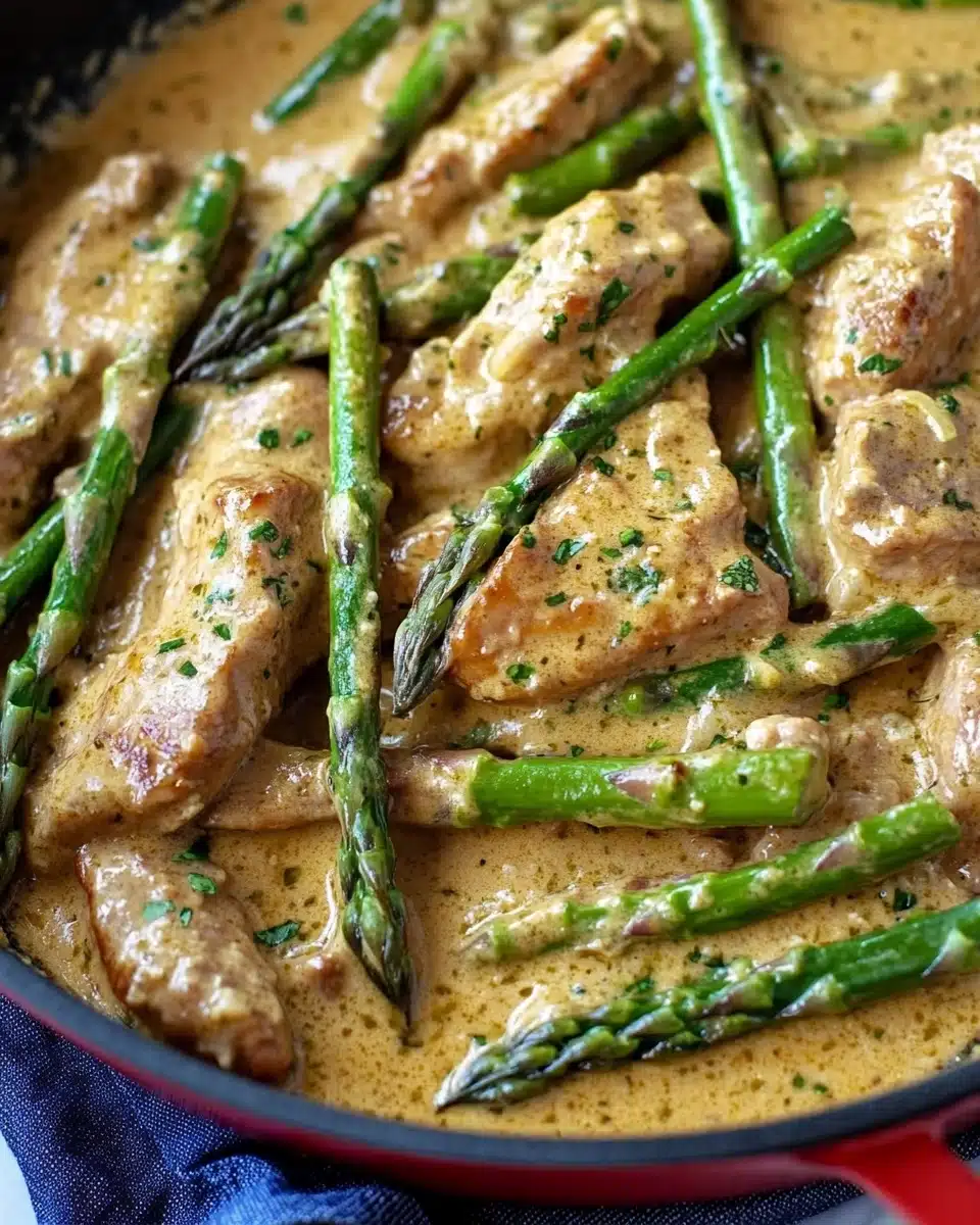 Chicken & Asparagus One Skillet Meal Recipe