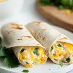 Cheesy Garlic Chicken Wrap Recipe