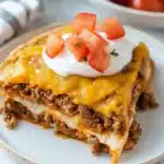 Easy Layered Taco Bake Recipe