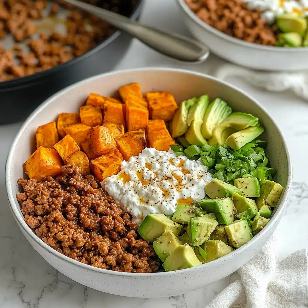 Hot Honey Ground Beef Bowls Recipe - Recipe Image