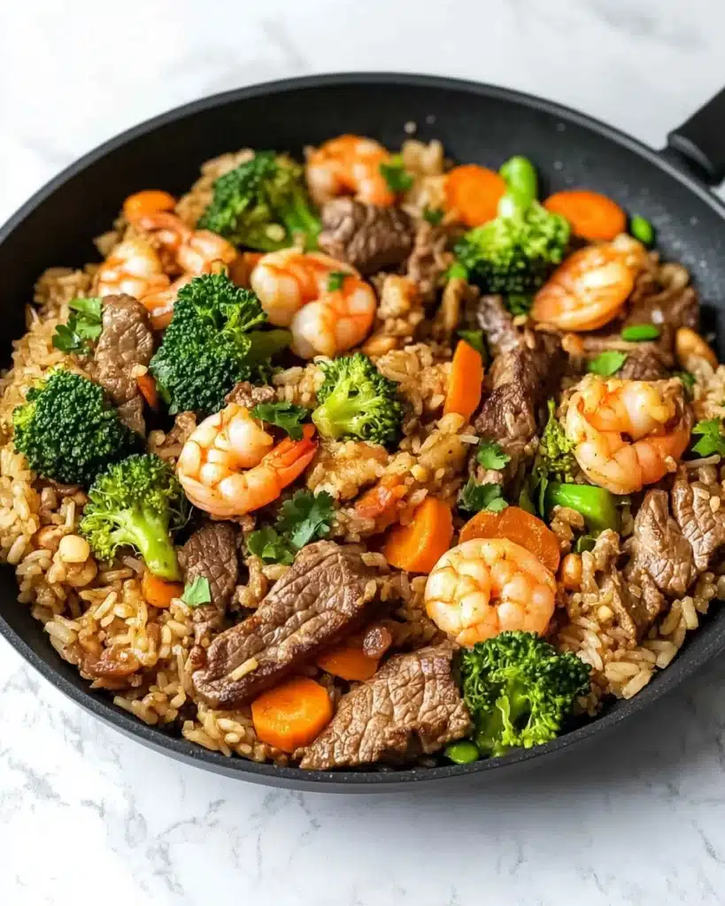 Steak and Shrimp Stir Fry Recipe