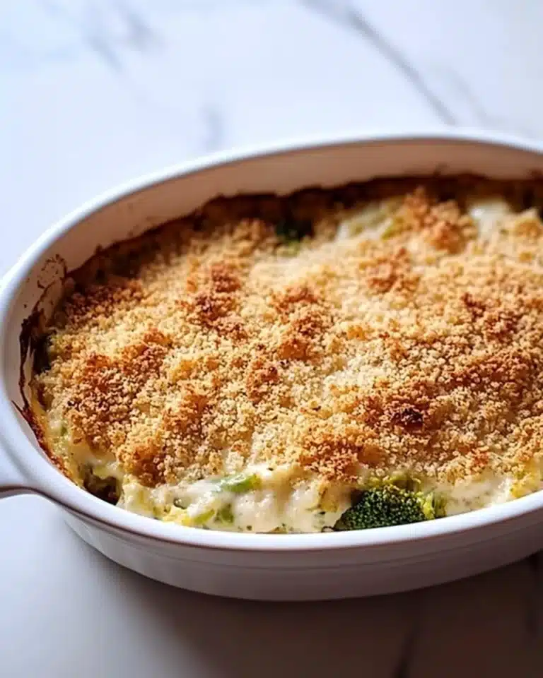 Broccoli-Cauliflower Cheese Casserole Recipe