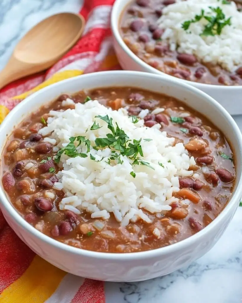 Copycat Popeye’s Red Beans and Rice Recipe