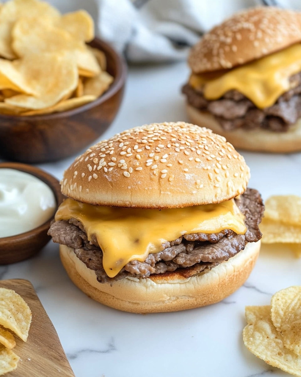 Instant Pot Beef and Cheddar Sandwiches Recipe - Recipe Image