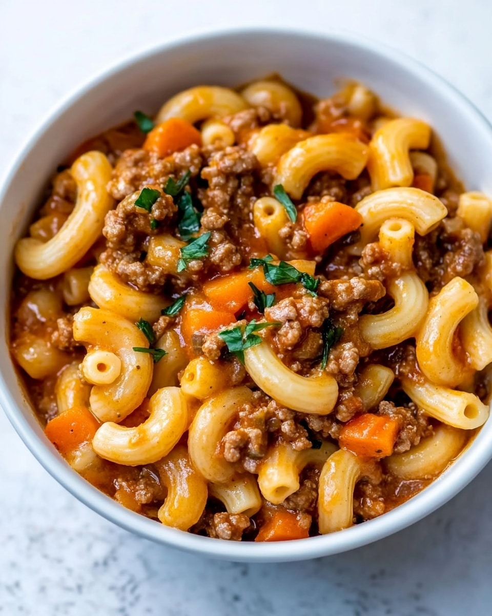 Cheeseburger Pasta Recipe - Recipe Image