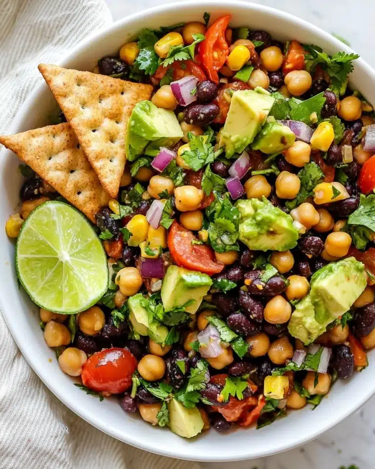 Chili Lime Bean Salad Recipe