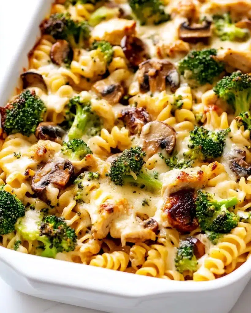 Healthier Broccoli Chicken Casserole Recipe