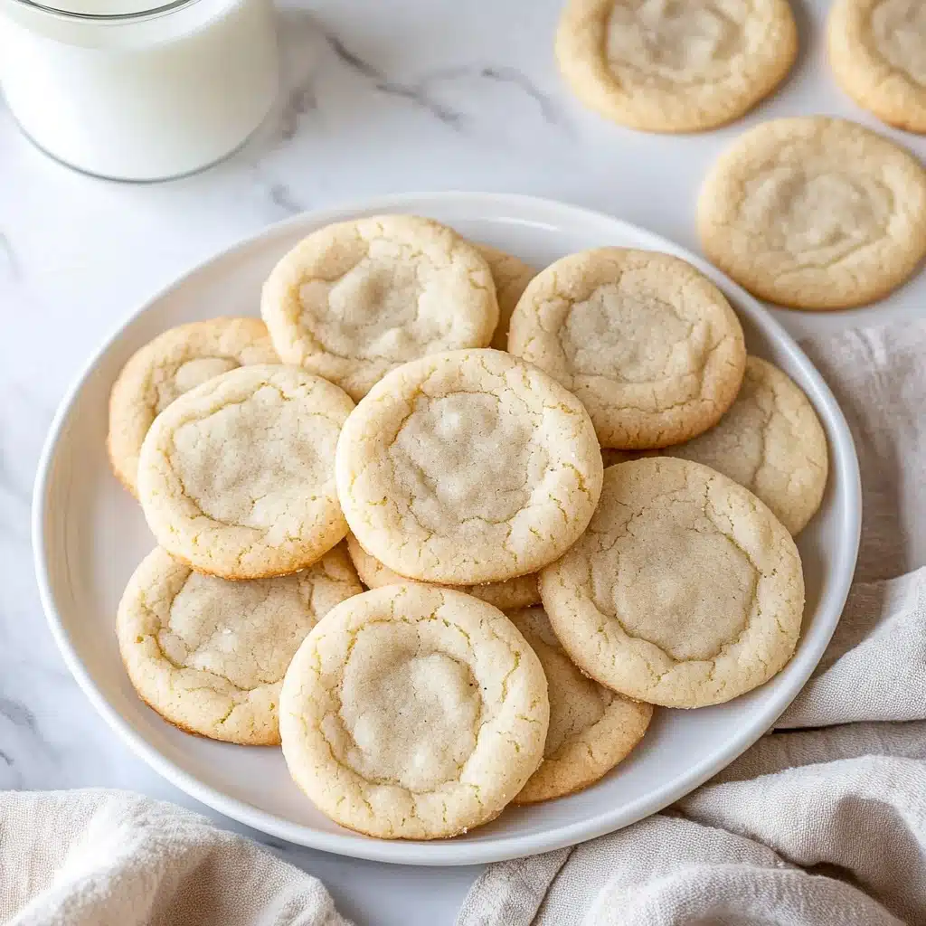 Soft and Chewy Sugar Cookies Recipe - Recipe Image