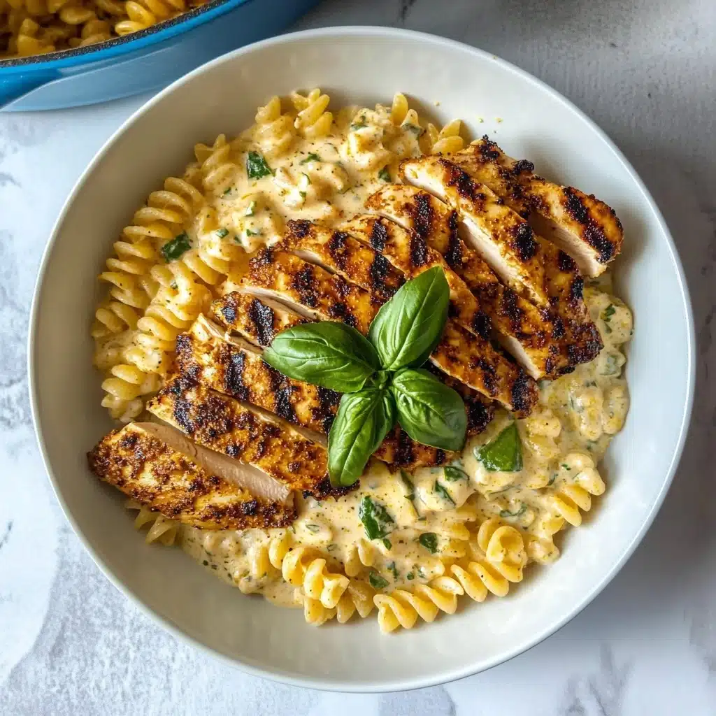 The Best Creamy Chicken and Pasta Recipe - Recipe Image