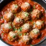 Easy Baked Italian Meatballs Recipe