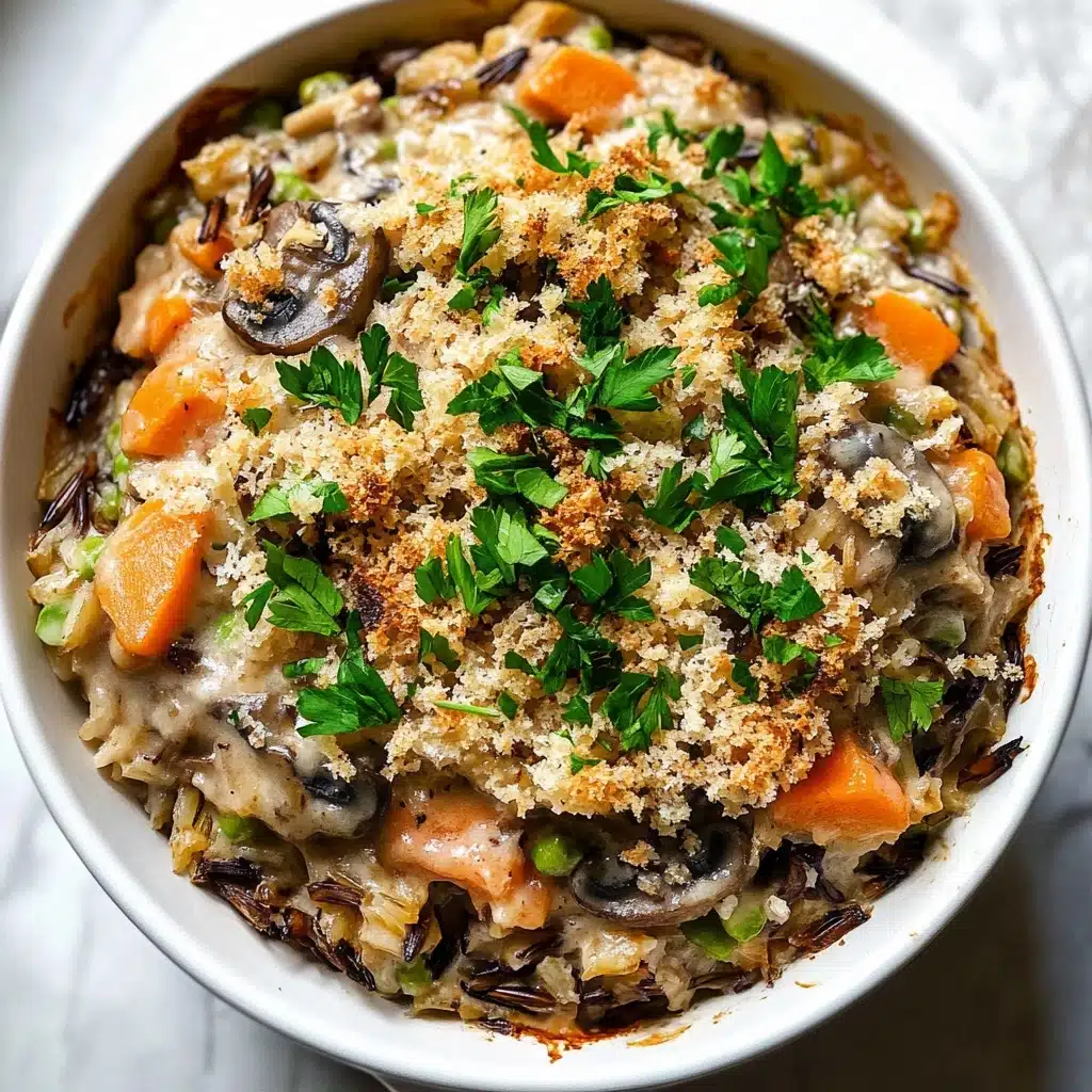 Chicken and Wild Rice Casserole Recipe - Recipe Image