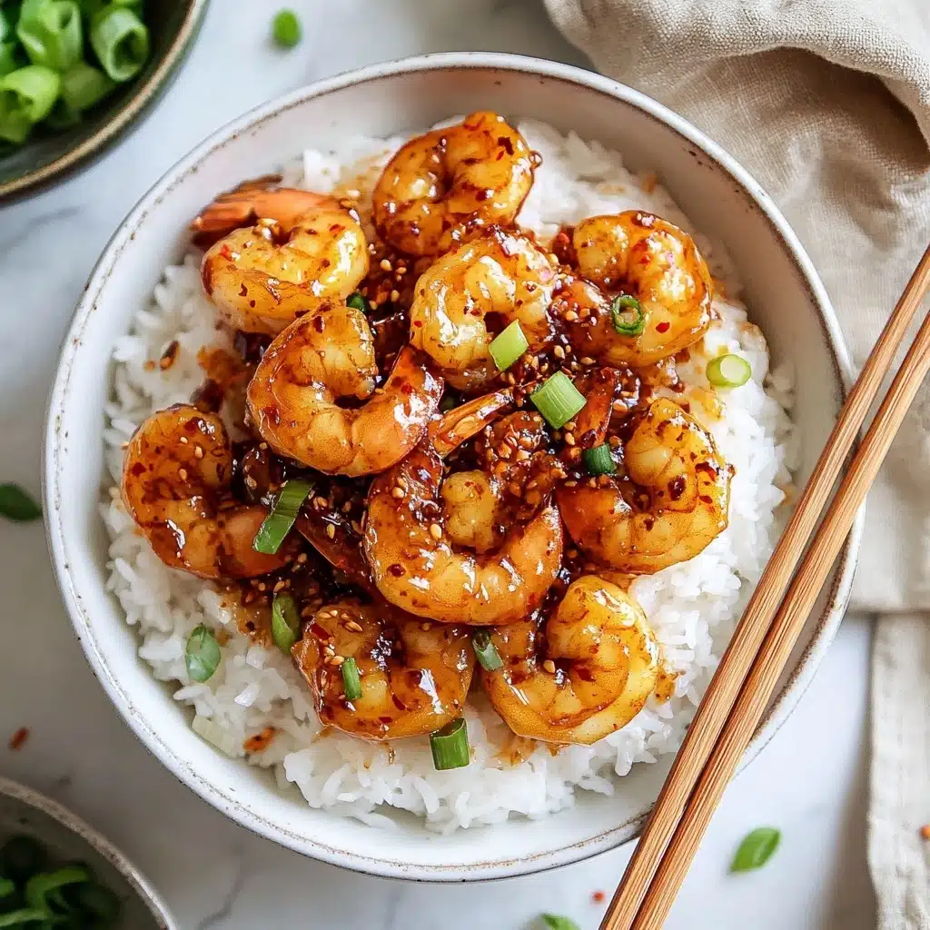 10 Minute Honey Garlic Shrimp Recipe - Recipe Image