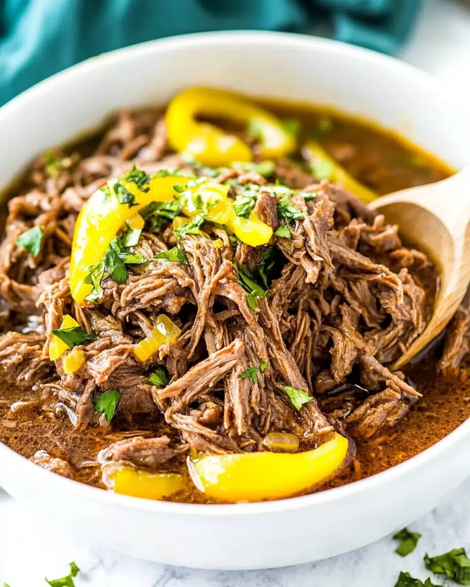 Crock Pot Italian Beef Recipe