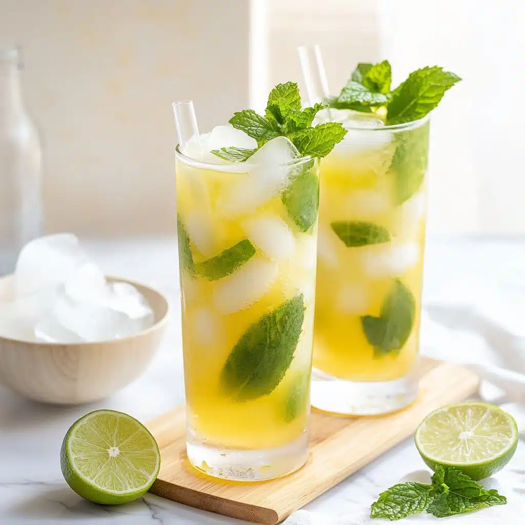 Pineapple Coconut Mojito Recipe - Recipe Image