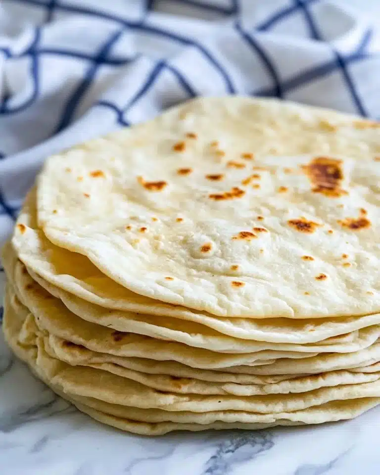 BEST Homemade Flour Tortillas Recipe