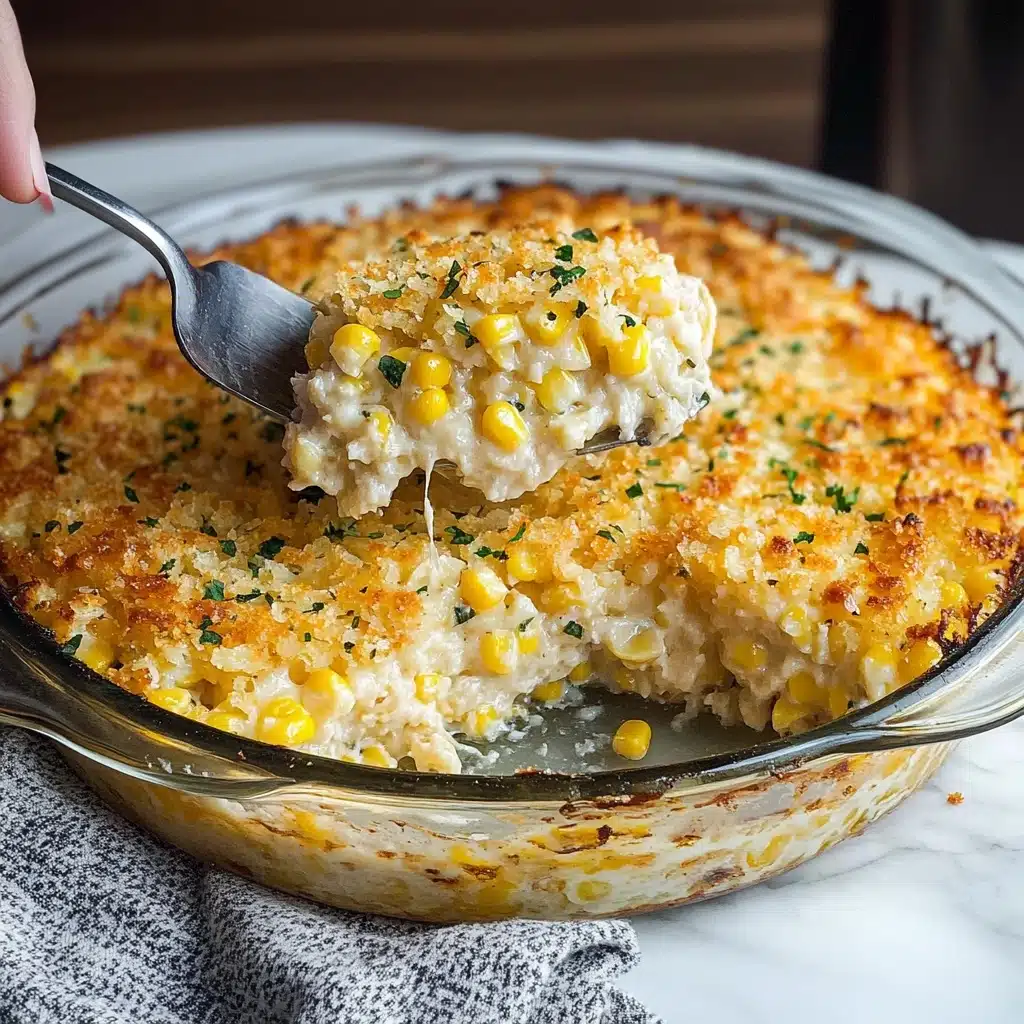 Cheddar Sweet Corn Pie Recipe - Recipe Image