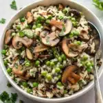 Wild Rice Pilaf with Mushrooms & Pecans Recipe