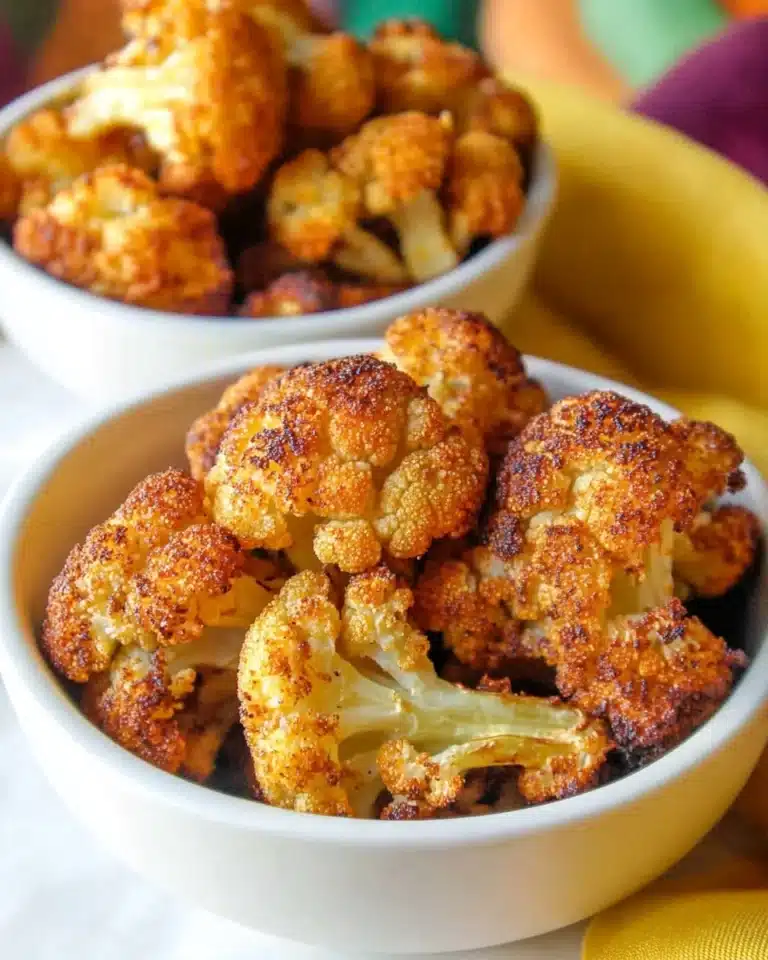Parmesan Cauliflower Bites Recipe