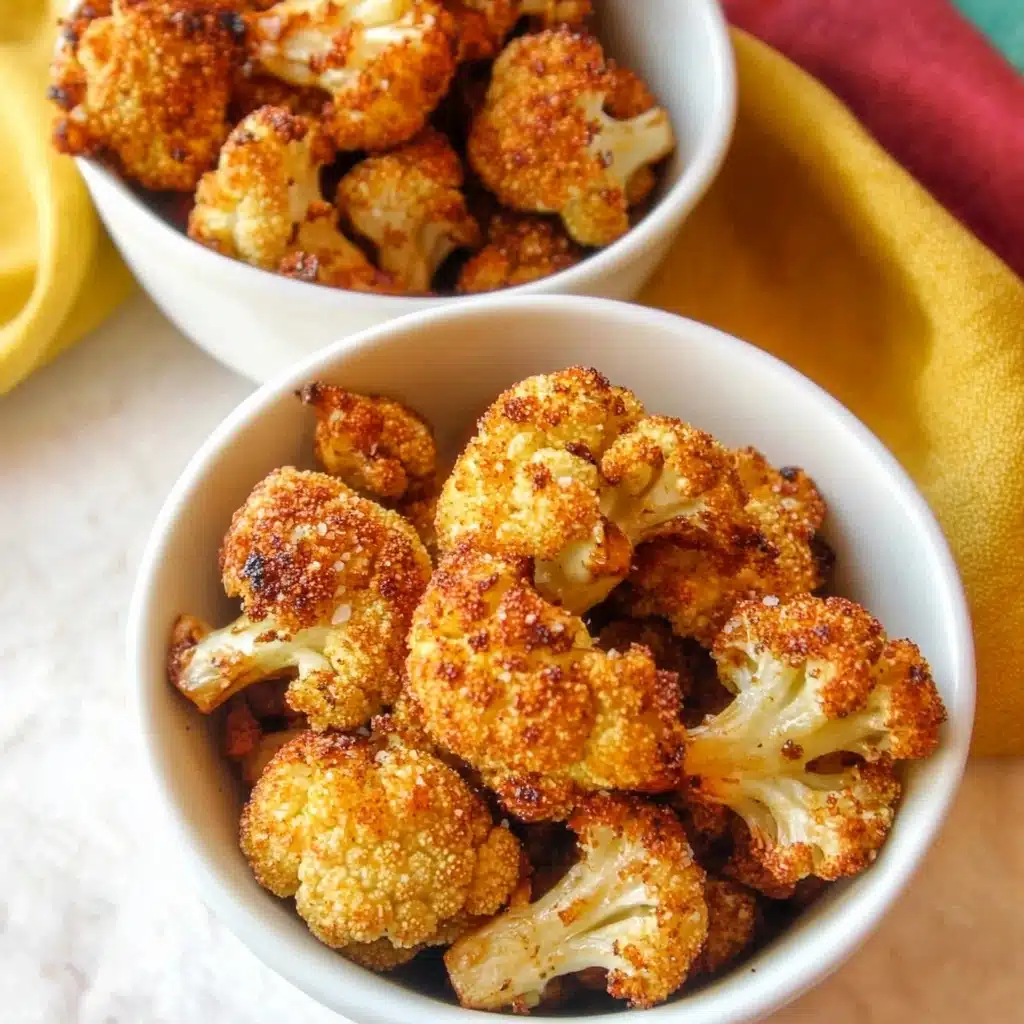 Parmesan Cauliflower Bites Recipe - Recipe Image