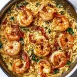 One Pot Marry Me Shrimp and Orzo Pasta Recipe