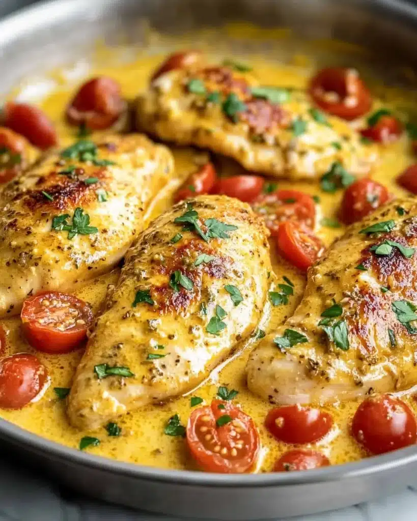 Creamy Pesto Chicken Recipe
