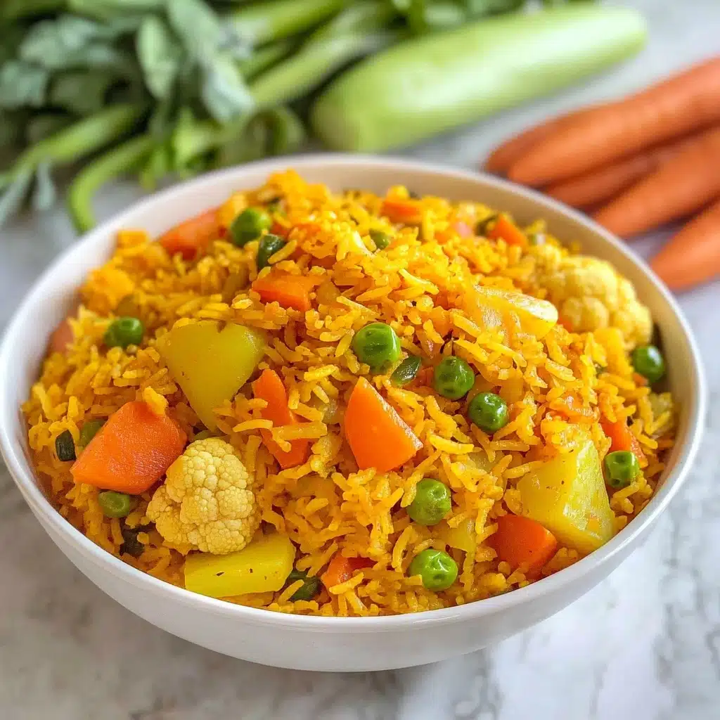 Easy Vegetable Biryani Recipe - Recipe Image