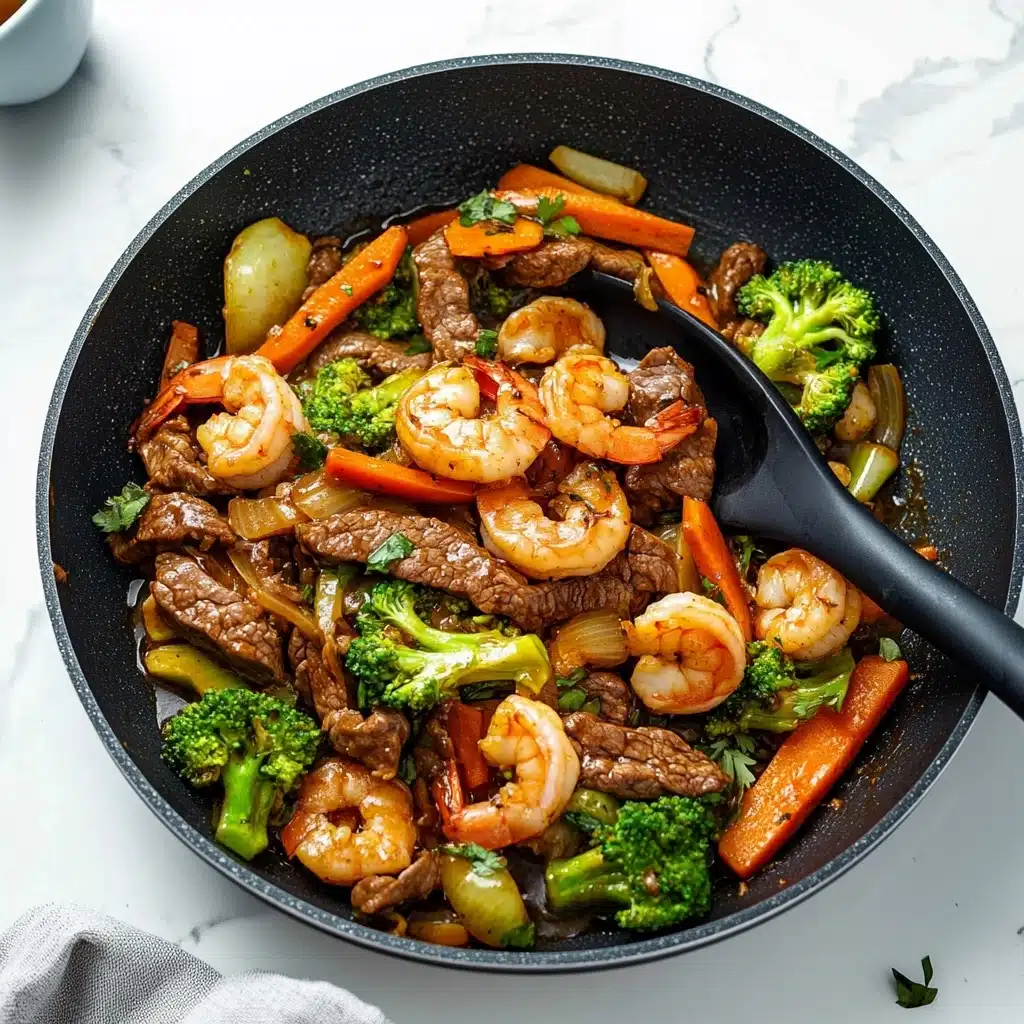 Steak and Shrimp Stir Fry Recipe - Recipe Image