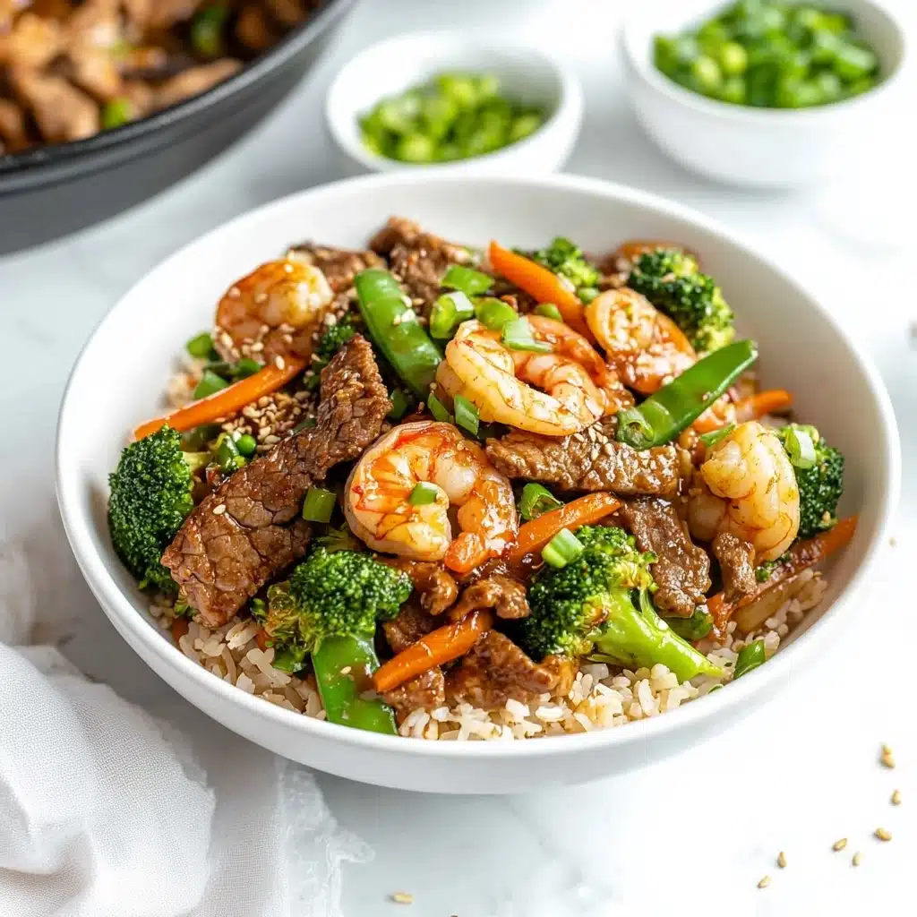 Steak and Shrimp Stir Fry Recipe - Recipe Image