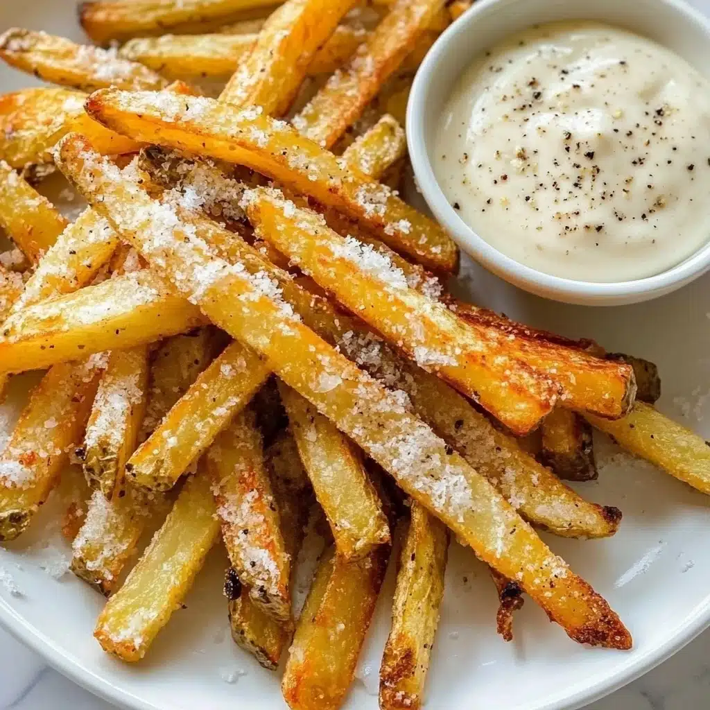 Air Fryer Garlic Parmesan Fries Recipe - Recipe Image