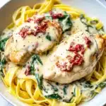 Slow Cooker Creamy Tuscan Chicken Recipe