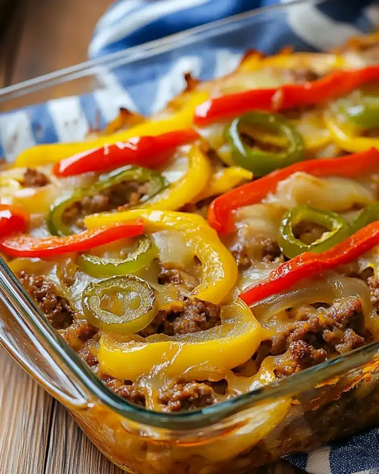 Southern Five Layer Beef Casserole Recipe