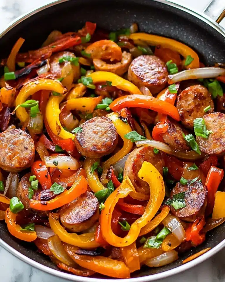 Sausage and Peppers Skillet Recipe