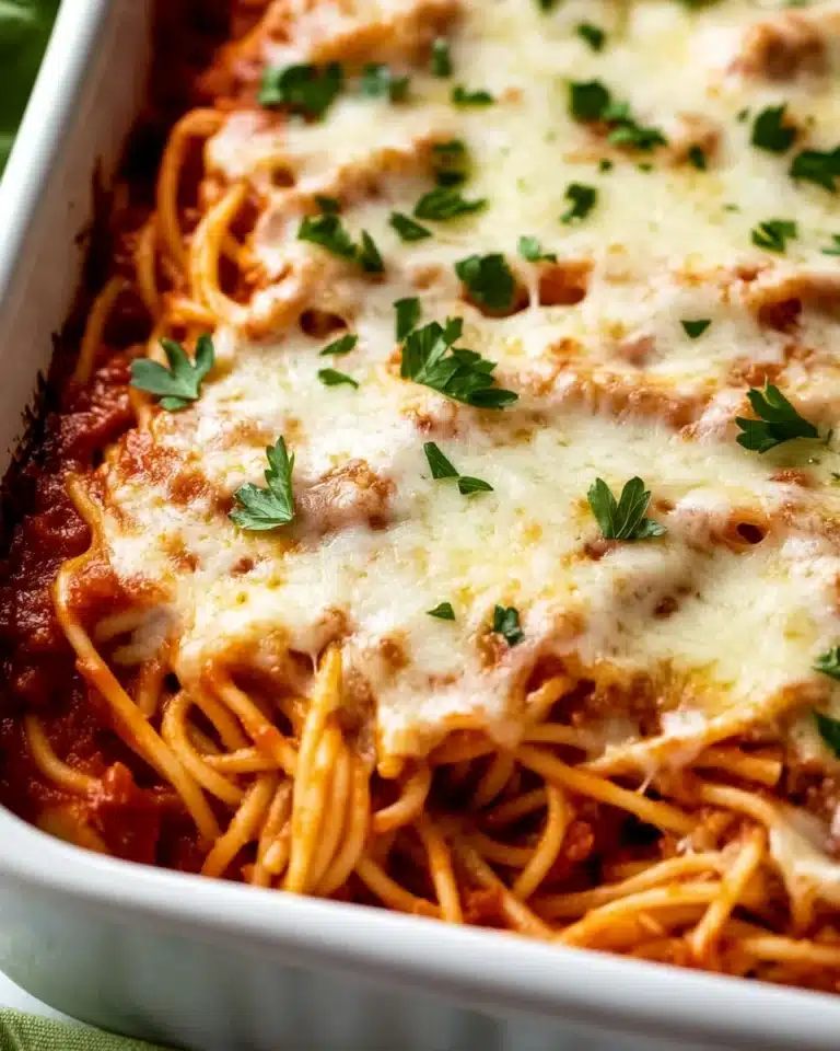 Baked Spaghetti with Cream Cheese Recipe